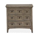 Magnussen Furniture Paxton Place Nightstand in Dovetail Grey