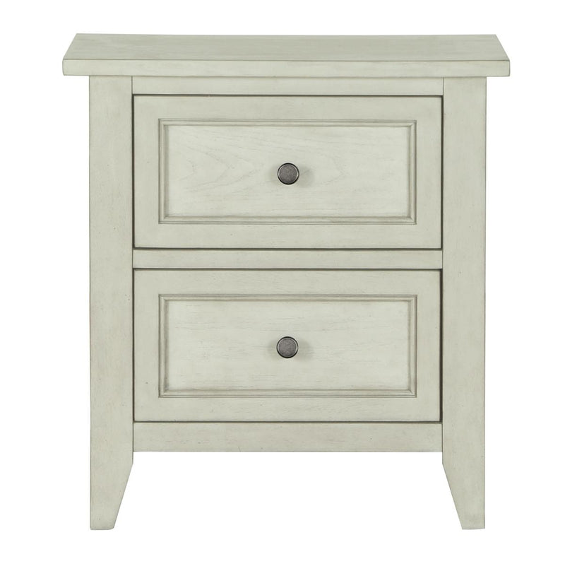 Magnussen Furniture Raelynn Nightstand in Weathered White