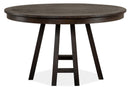 Magnussen Furniture Westley Falls 52" Round Dining Table in Graphite
