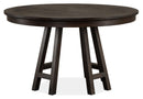 Magnussen Furniture Westley Falls 52" Round Dining Table in Graphite