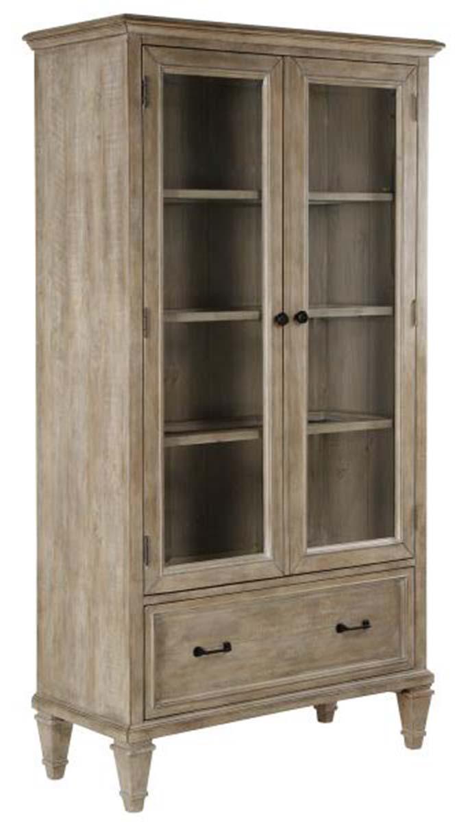 Magnussen Lancaster Door Bookcase in Dove Tail Grey