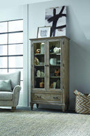 Magnussen Lancaster Door Bookcase in Dove Tail Grey