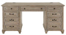 Magnussen Lancaster Executive Desk in Dove Tail Grey