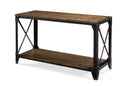 Magnussen Pinebrook Rectangular Sofa Table in Distressed Natural Pine