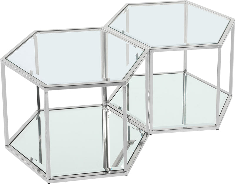 Sei Chrome Coffee Table