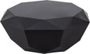 Gemma Matte Black Coffee Table