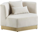 Marquis Cream Velvet Chair