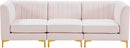 Alina Pink Velvet Modular Sectional