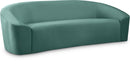 Riley Mint Velvet Sofa
