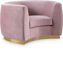 Julian Pink Velvet Chair