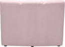Infinity Pink Velvet Modular Chair