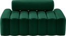 Melody Green Velvet Loveseat