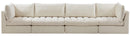 Jacob Cream Velvet Modular Sofa