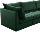 Jacob Green Velvet Modular Sectional