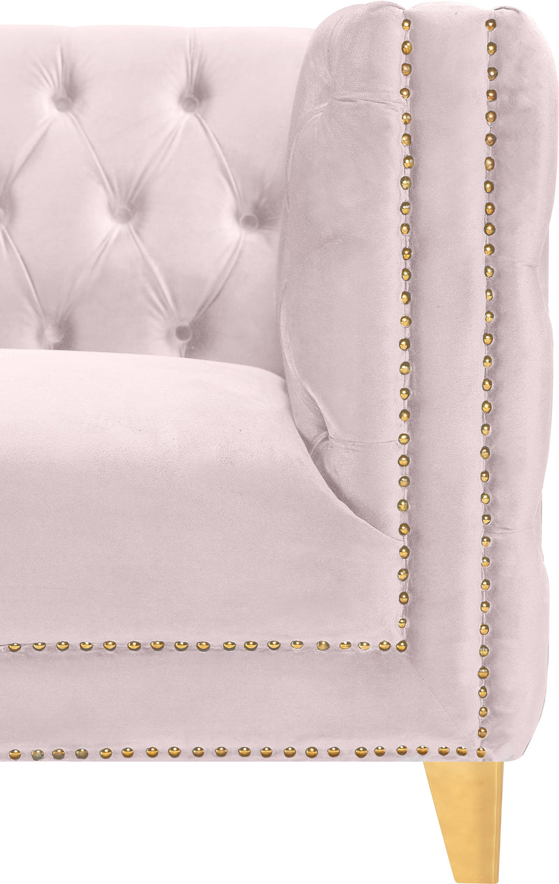 Michelle Pink Velvet Chair