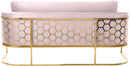 Casa Pink Velvet Sofa