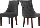 Hannah Grey Velvet Dining Chair