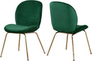 Paris Green Velvet Dining Chair