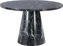 Omni Black Faux Marble Dining Table