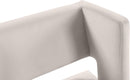 Caleb Cream Velvet Counter Stool