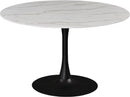 Tulip Matte Black Dining Table
