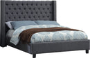 Ashton Grey Linen King Bed