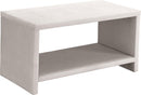 Cleo Cream Velvet Night Stand