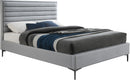 Hunter Grey Linen Queen Bed