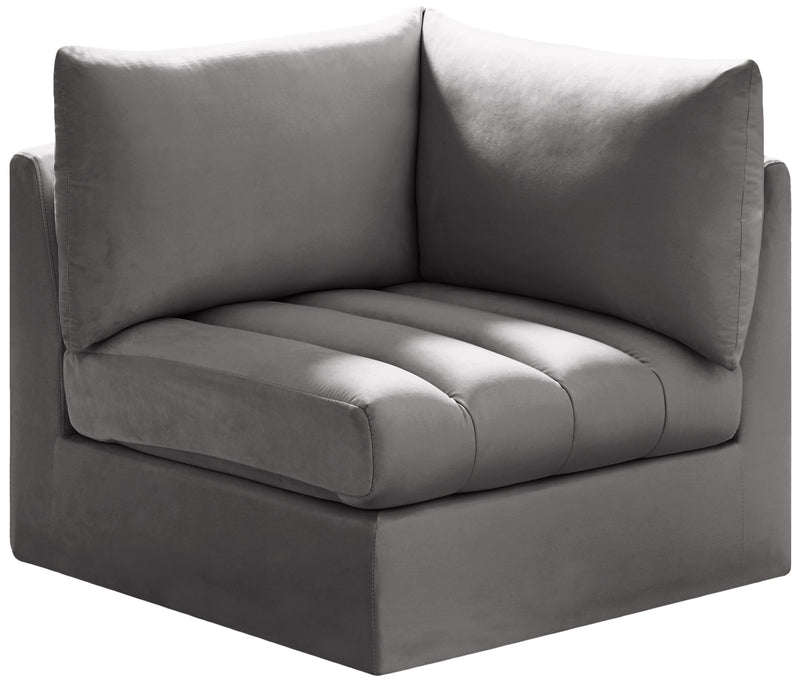 Jacob Grey Velvet Corner