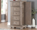 New Classic Furniture Allegra Swivel Chest in Pewter