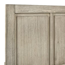New Classic Furniture Ashland King Panel Bed in Rustic White
