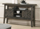 New Classic Furniture Gulliver Server in Rustic Brown
