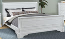 New Classic Furniture Versaille Queen Sleigh Bed in White