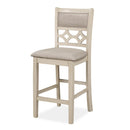 MITCHELL 5 PC COUNTER SET-TWO TONE BISQUE/BROWN