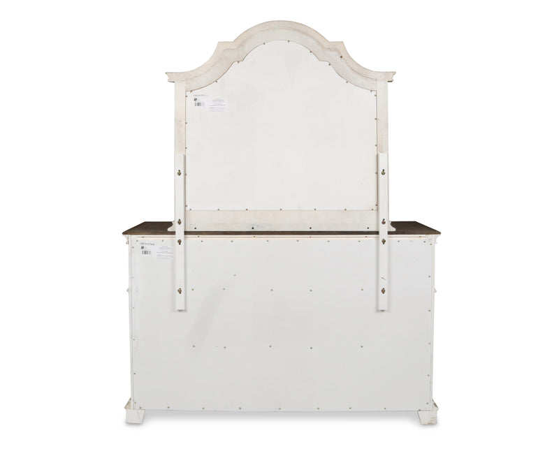 ANASTASIA MIRROR - ANT. WHITE
