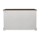 ANASTASIA DRESSER - ANT. WHITE