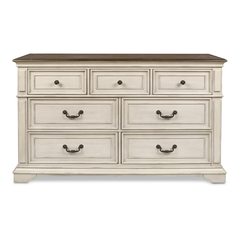 ANASTASIA DRESSER - ANT. WHITE