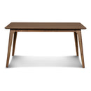 OSCAR 60" RECTANGLE TABLE - WALNUT
