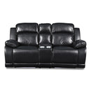 VEGA CONSOLE LOVESEAT - PREMIER BLACK