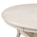 AMY 5PC ROUND DINING SET- BISQUE