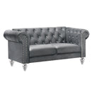 EMMA CRYSTAL LOVESEAT-GRAY