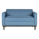 AIDEN LOVESEAT W/2 THROW PILLOWS-BLUE