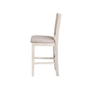 AMY 5 PC COUNTER TABLE SET-BISQUE