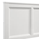 ARIES 4/6 F PANEL BED-HB/FB/RAILS-WHITE