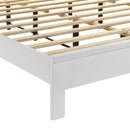 ARIES 6/6 EK PANEL BED-HB/FB/RAILS-WHITE