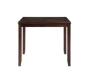 GIA 5PC 42" SQUARE COUNTER TABLE & 4 CHAIRS-CHERRY