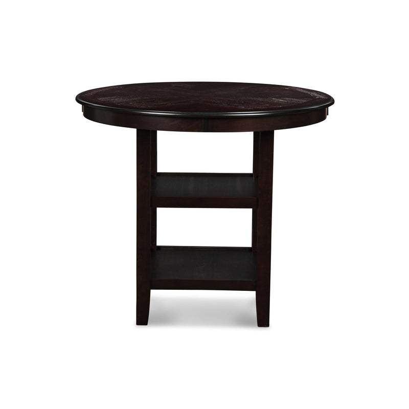 GIA ROUND COUNTER DINING 5 PC SET-EBONY