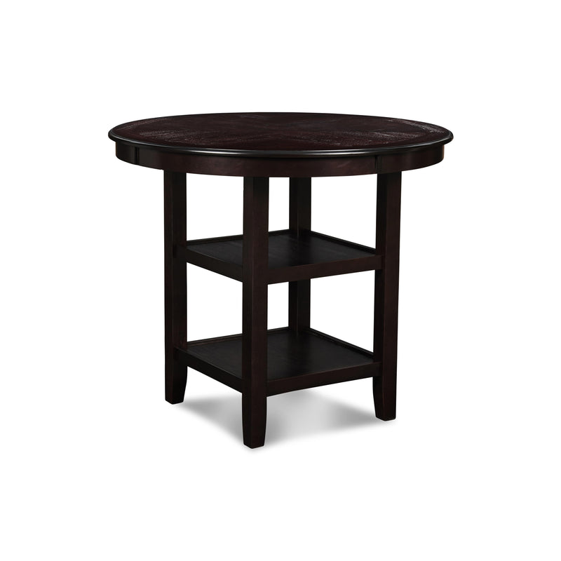 GIA ROUND COUNTER DINING 5 PC SET-EBONY
