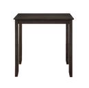 HESTON 36" STORAGE COUNTER TABLE SET W/2 CHAIRS-CHERRY