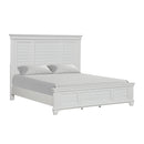 JAMESTOWN 6''6"/ 6''0" K HEADBOARD- WHITE